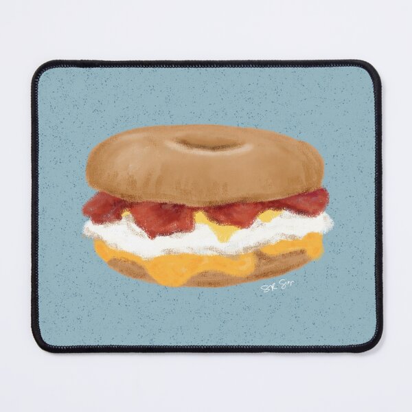 Item preview, Bacon Egg & Cheese on a Bagel Breakfast Sandwich designed and sold by srsig designs.