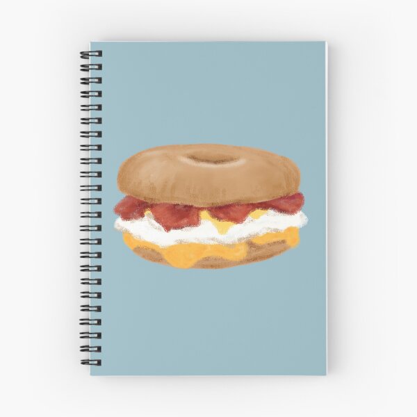 Item preview, Bacon Egg & Cheese on a Bagel Breakfast Sandwich designed and sold by srsig designs.