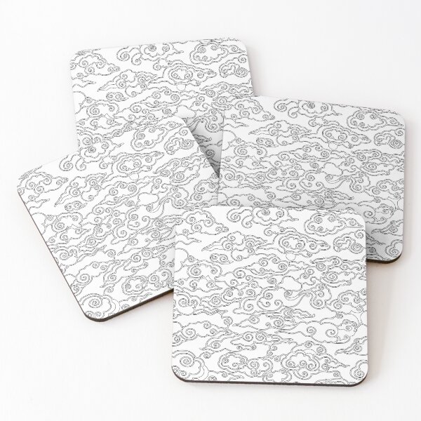 Item preview, white clouds drawing designed and sold by metebf.