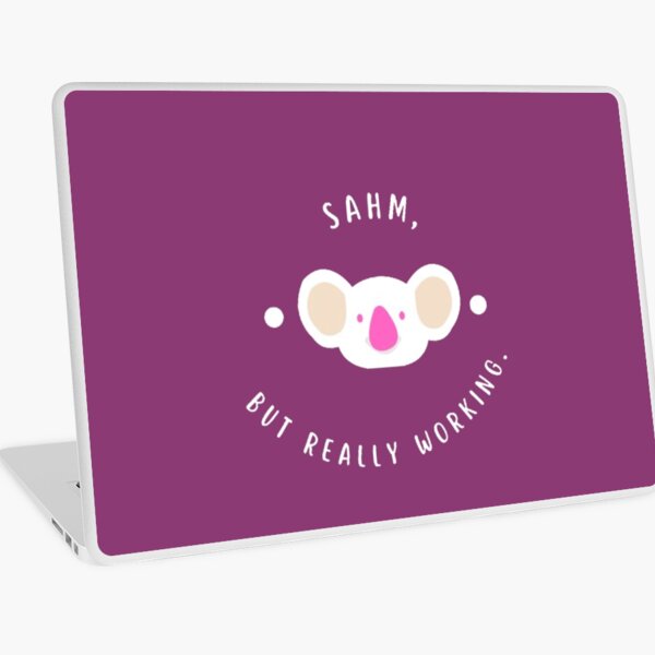 Item preview, SAHM, but really working pink and white  designed and sold by Rendanimolele.