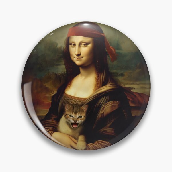 Item preview, Roaring kitty Lisa -Art parody designed and sold by NXTprints.