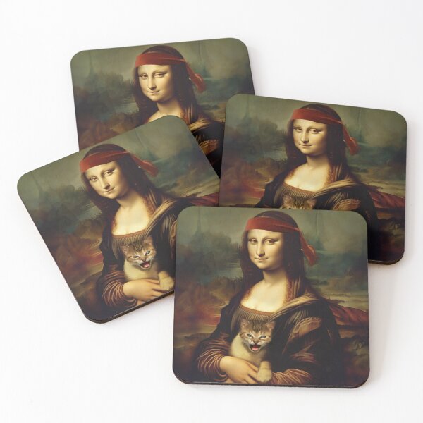 Item preview, Roaring kitty Lisa -Art parody designed and sold by NXTprints.
