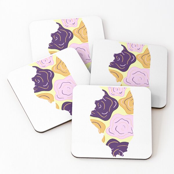 Item preview, Illinois flower sticker designed and sold by ekop123.