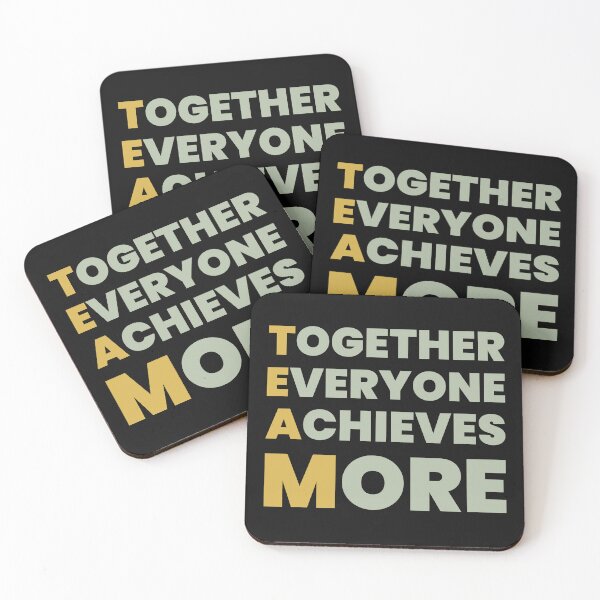 Item preview, TOGETHER EVERYONE ACHIEVES MORE designed and sold by BandiRock.