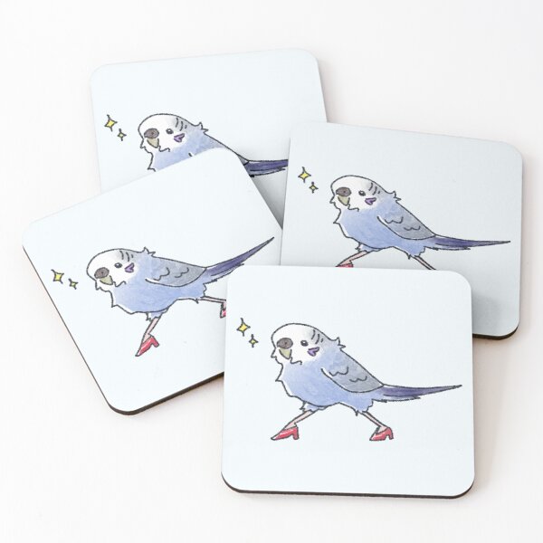 Item preview, classy budgie designed and sold by NaelsDesigns.