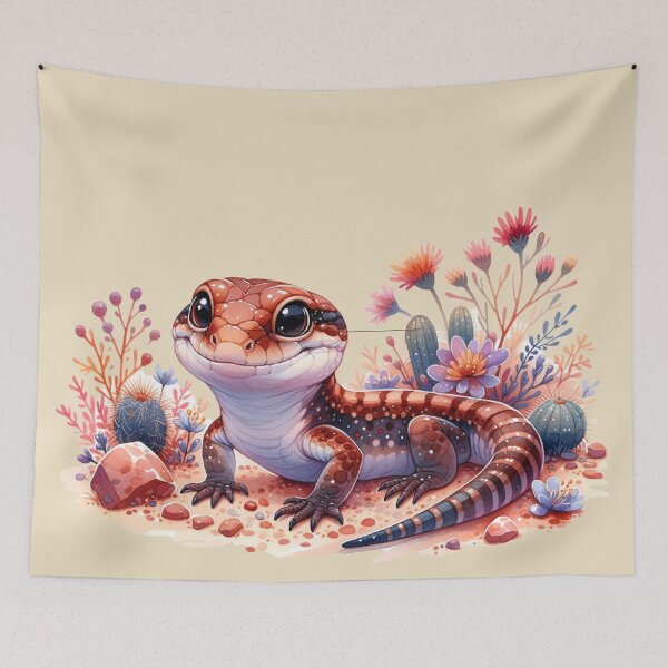Item preview, Blue Tongue Lizard,  Australian Lizard, cute lizard designed and sold by DammyK89.