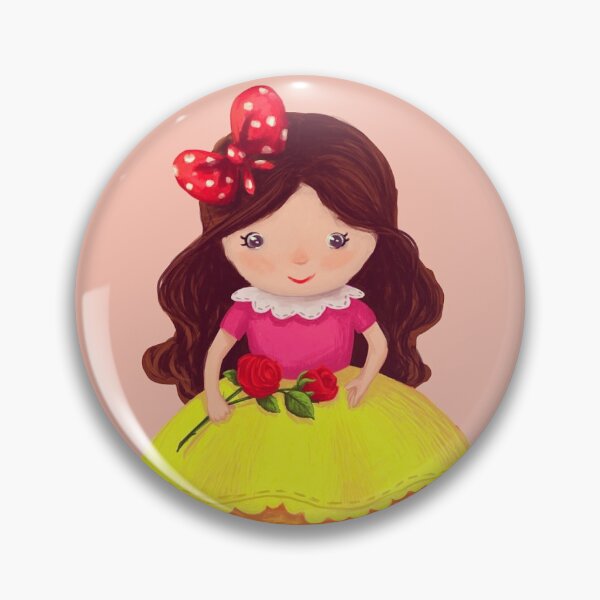 Item preview, little doll with red bow tie designed and sold by TAHOURI.