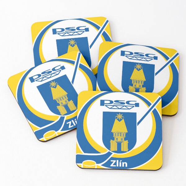 Item preview, Klub PSG Berani Zlín  (alt. Logo)| Czechia Hockey (Feat: Matching Hex Code Color Background) designed and sold by thebirdbrand.