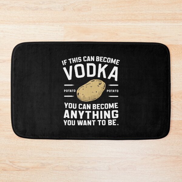 Item preview, Vodka potato motivational humour inspirational alcohol lover designed and sold by w1ckerman.