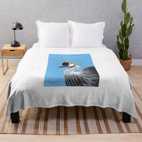 Item preview, Grey-crowned crane designed and sold by BrianEydenArt.