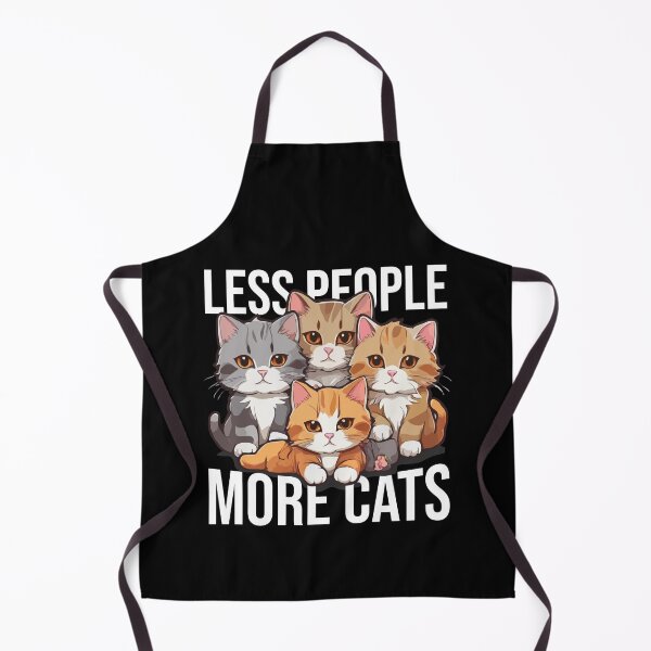 Item preview, Less People More Cats, Funny Cat Lover Introvert, Gift for Cat Lady Furparent, Anti-Social CatMom Catdad Eww People designed and sold by Peculiarts.