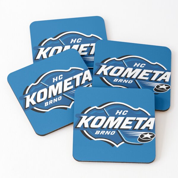 Item preview, HC Kometa Brno  | Czechia Hockey (Feat: Matching Hex Code Color Background) designed and sold by thebirdbrand.