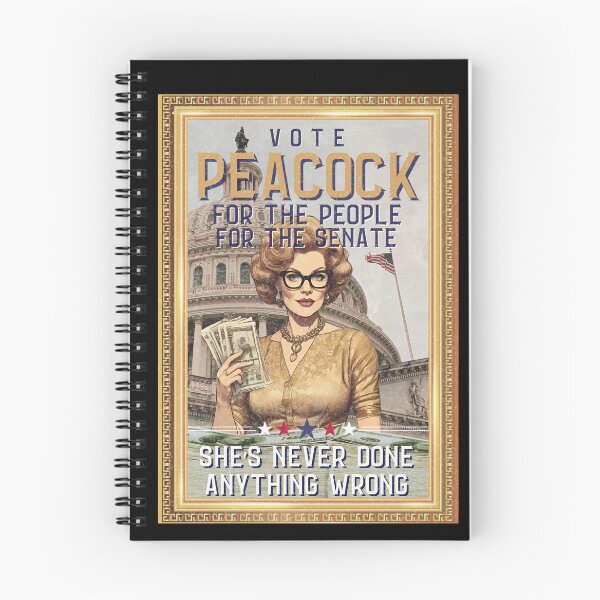 Item preview, Vote for Mrs Peacock! designed and sold by thecompassrose.