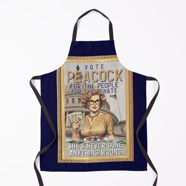 Item preview, Vote for Mrs Peacock! designed and sold by thecompassrose.
