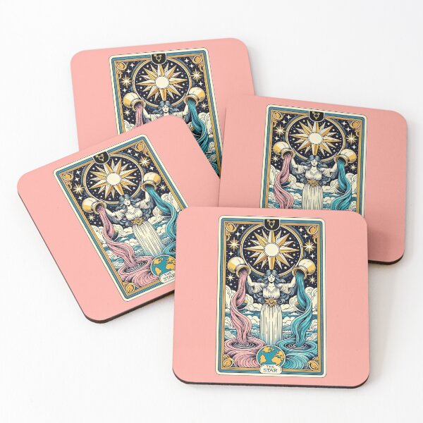Item preview, The start Tarot Card: Transgender Pride Edition designed and sold by PrideDownUnder.