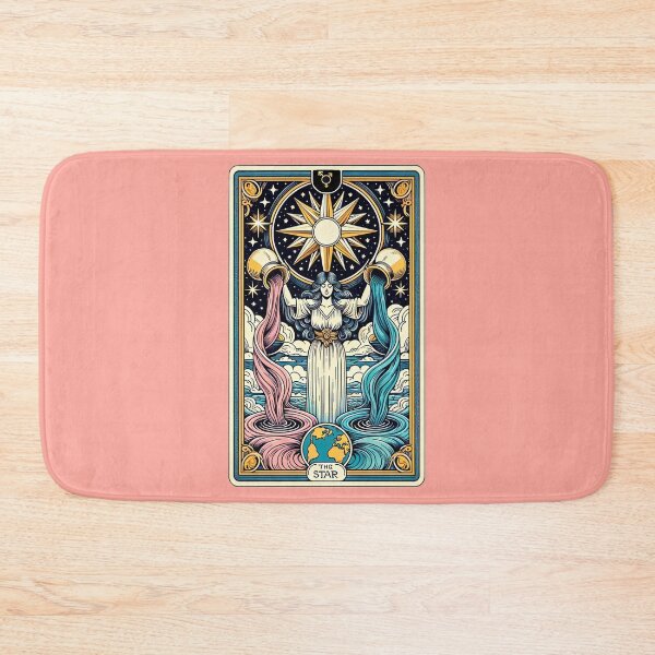 Item preview, The start Tarot Card: Transgender Pride Edition designed and sold by PrideDownUnder.