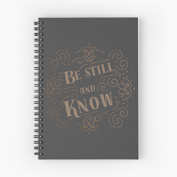 Item preview, Be still and know designed and sold by MakeWayDesign.