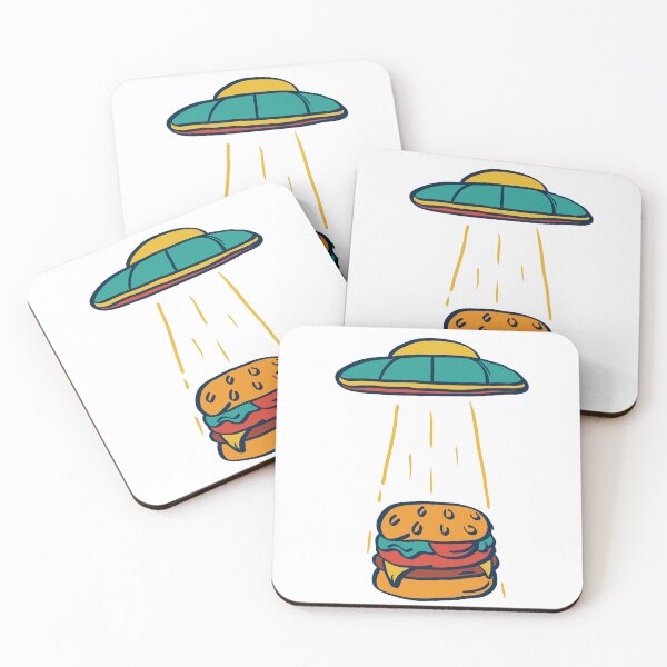 Item preview, ufo and burger designed and sold by Perfunctory77.