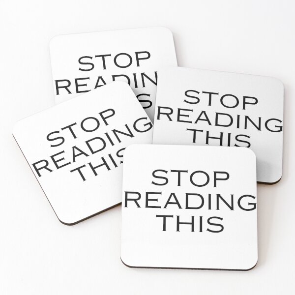 Item preview, Stop reading this shy and silly request designed and sold by DudzDesignz.