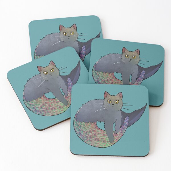 Item preview, British Shorthair mercat designed and sold by CarolRiverArt.
