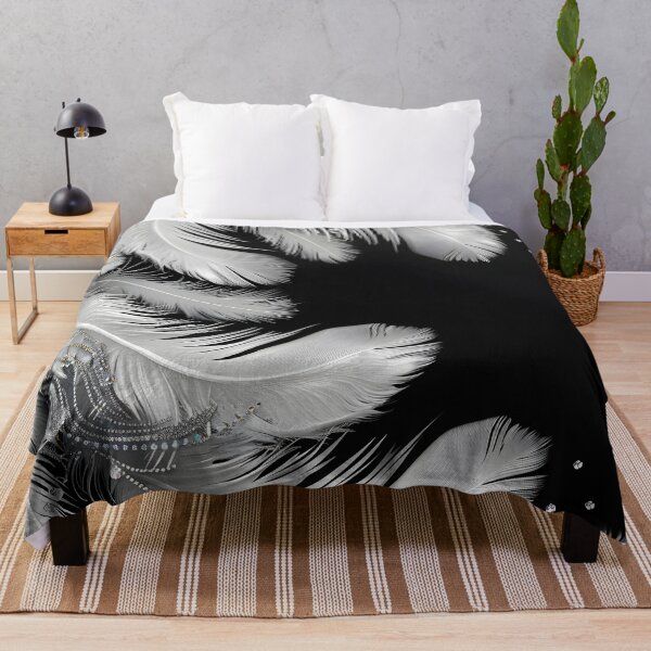 Item preview, Feather and pearl background arrangement designed and sold by dcrc.