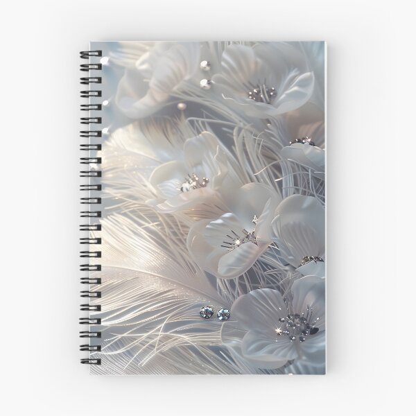 Item preview, feather and pearl background arrangement designed and sold by dcrc.