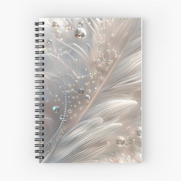 Item preview, feather and pearl background arrangement designed and sold by dcrc.
