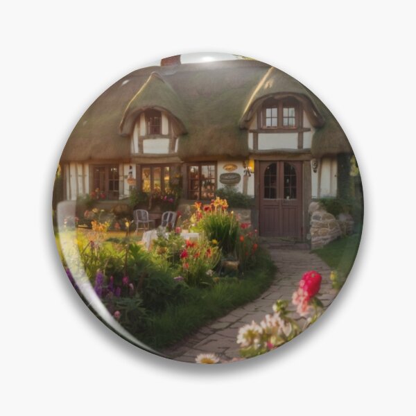 Item preview, English Cottage in the Enchanted Garden Retreat designed and sold by BlareBlare.