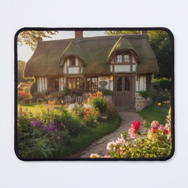 Item preview, English Cottage in the Enchanted Garden Retreat designed and sold by BlareBlare.