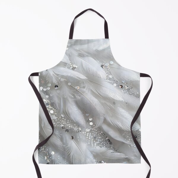 Item preview, feather and pearl background arrangement designed and sold by dcrc.