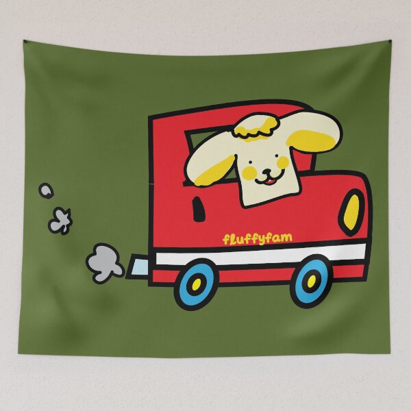 Item preview, I will drive past you puff the dog designed and sold by fluffyfamcraft.