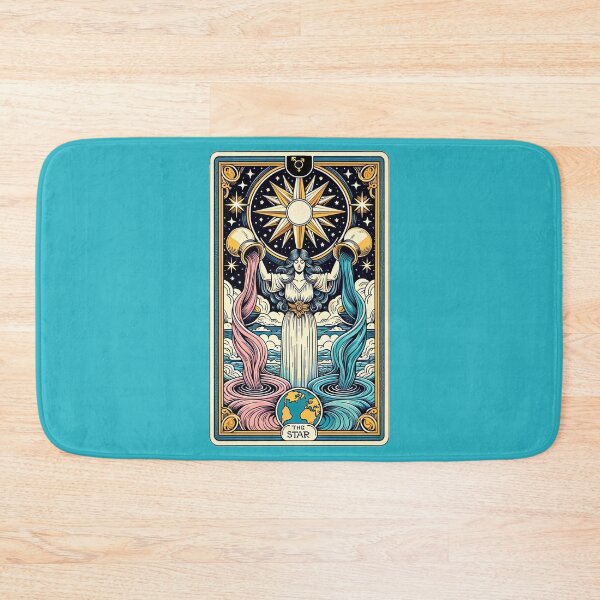 Item preview, The start Tarot Card: Transgender Pride Edition designed and sold by PrideDownUnder.