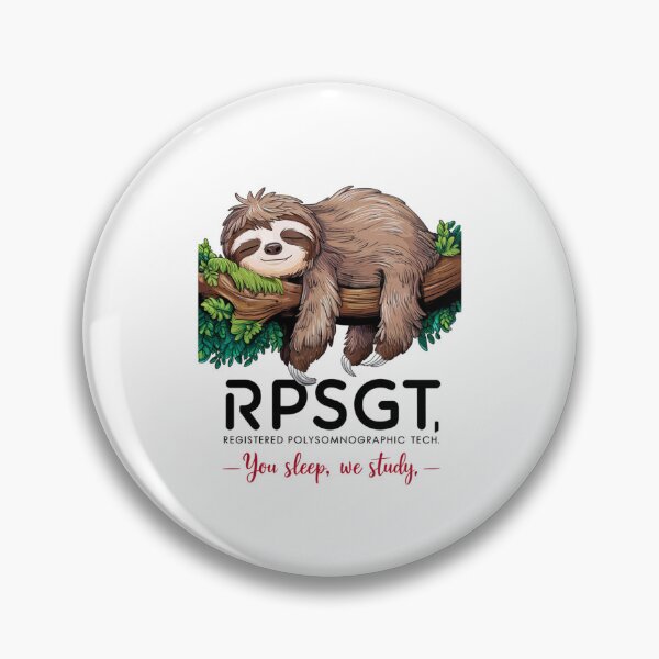 Item preview, RPSGT Registered Polysomnographic Tech, You Sleep We Study designed and sold by Peter Stawicki.