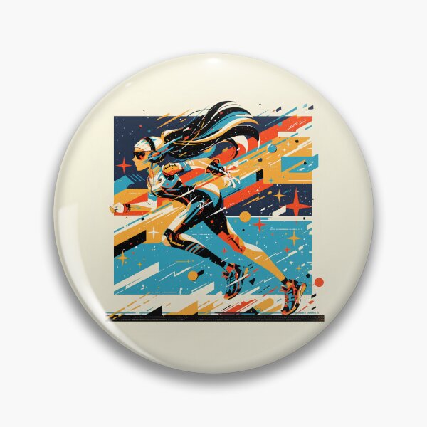 Item preview, Retro Marathon Art designed and sold by Windy-market.