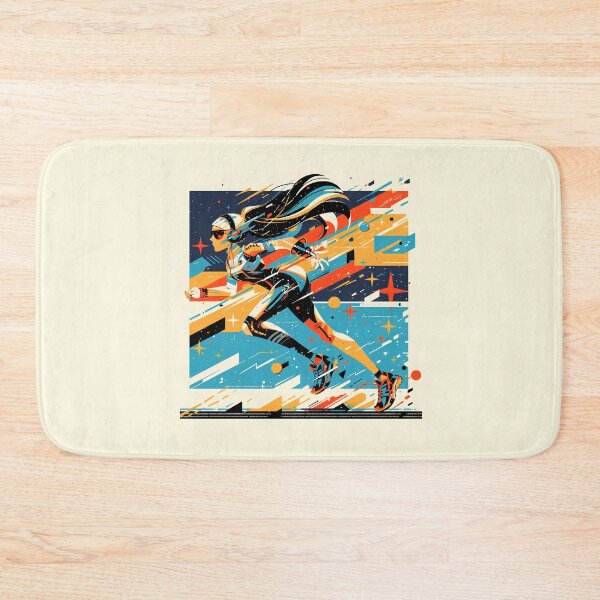Item preview, Retro Marathon Art designed and sold by Windy-market.