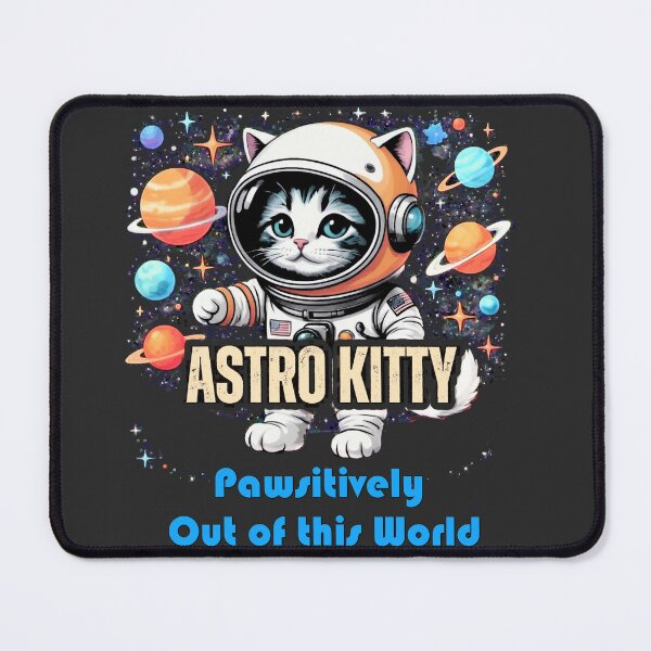 Item preview, Astro Kitty: Adorable Space Explorer designed and sold by Sanctum Icons.