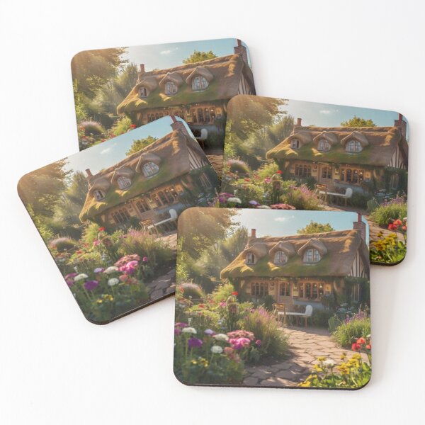 Item preview, Enchanted Garden Haven with English Cottage designed and sold by BlareBlare.