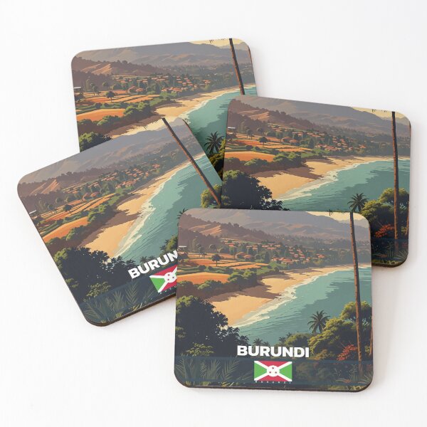 Item preview, Burundi Travel  designed and sold by Thistle-TShop.