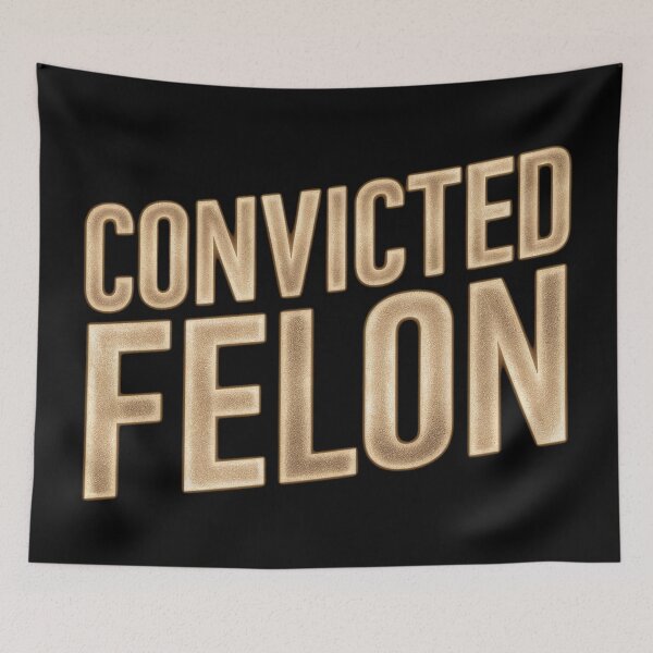 Item preview, Convicted Felon designed and sold by decorwonders.