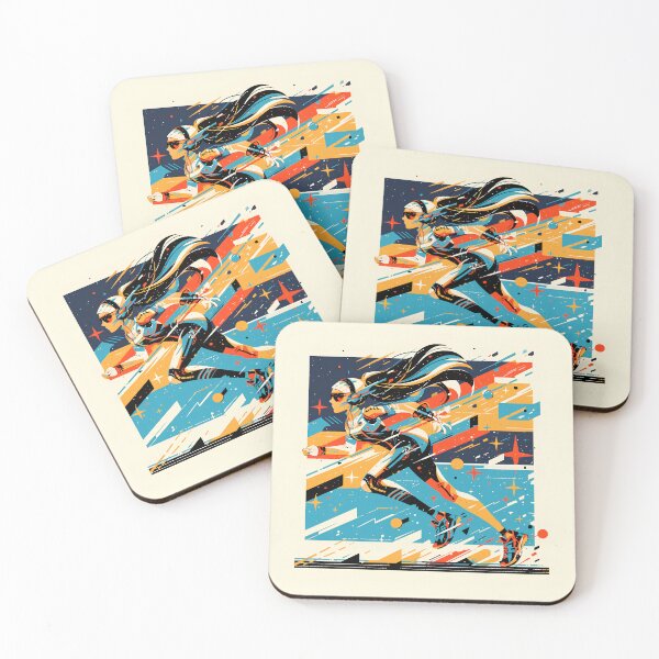 Item preview, Retro Marathon Art designed and sold by Windy-market.
