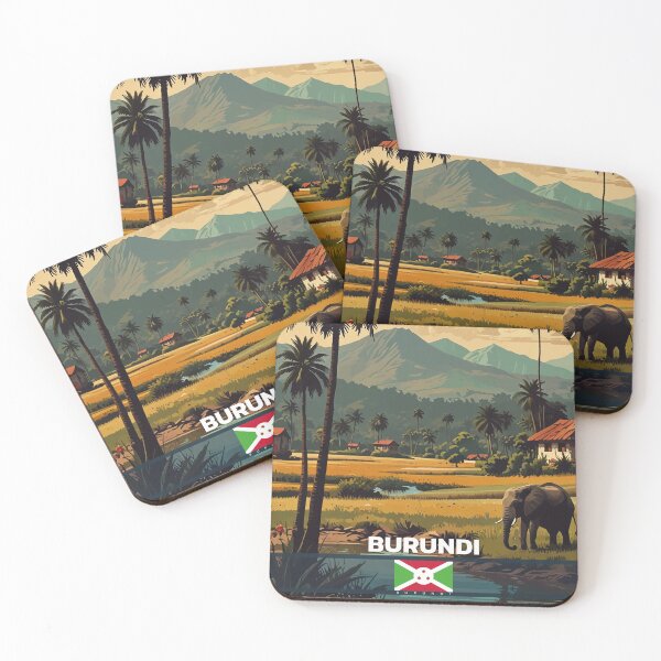 Item preview, Burundi Travel  designed and sold by Thistle-TShop.