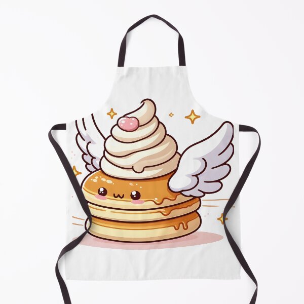 Item preview, Kawaii Pancake With Whipped Cream Wings designed and sold by CanvasCutie.