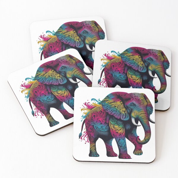 Artikelvorschau, Ein glücklicher kleiner Elefant entworfen und verkauft von FantasyPearl.