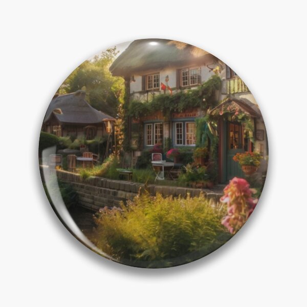 Item preview, English Cottage Bliss in the Enchanted Garden designed and sold by BlareBlare.