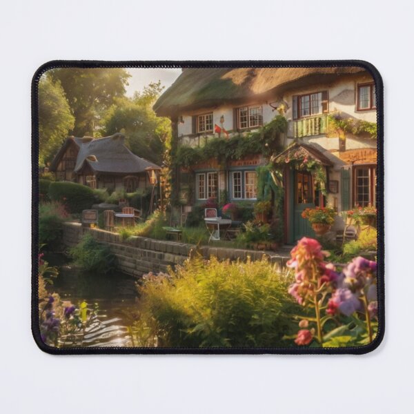Item preview, English Cottage Bliss in the Enchanted Garden designed and sold by BlareBlare.