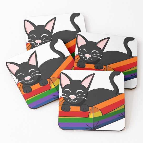 Item preview, Kitty Content in Their Identity designed and sold by HarveyHandcraftsandDesigns.
