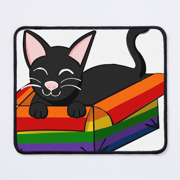 Item preview, Kitty Content in Their Identity designed and sold by HarveyHandcraftsandDesigns.