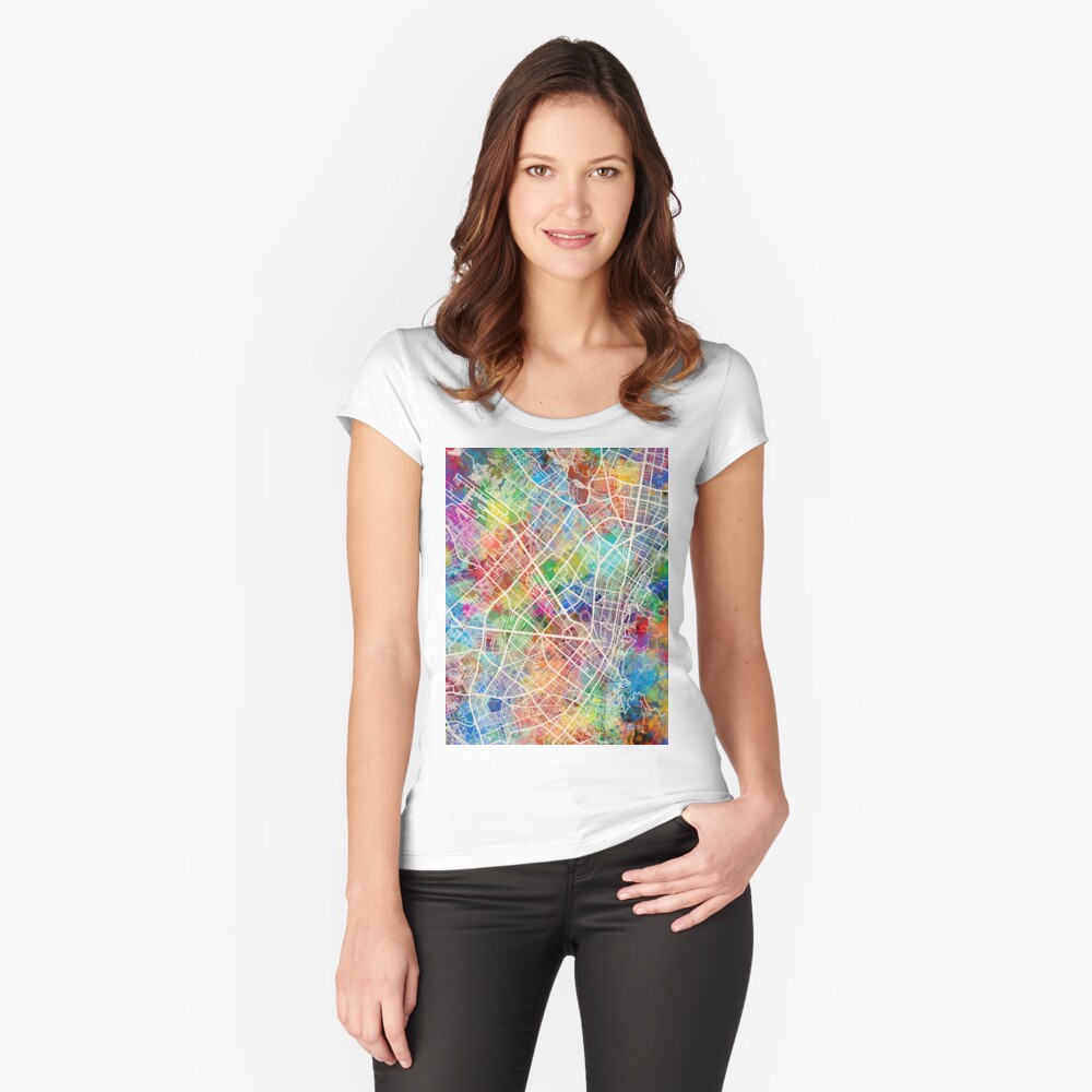 Item preview, Fitted Scoop T-Shirt designed and sold by ArtPrints.