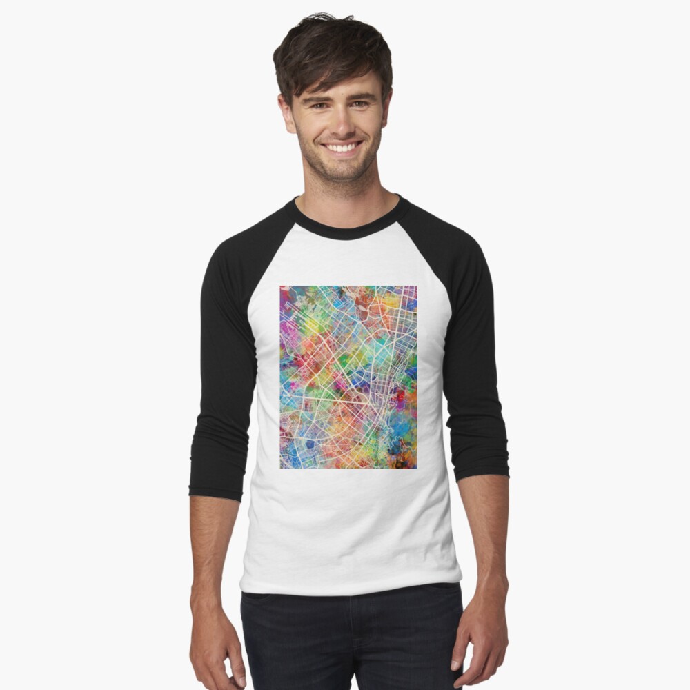 Item preview, Baseball ¾ Sleeve T-Shirt designed and sold by ArtPrints.