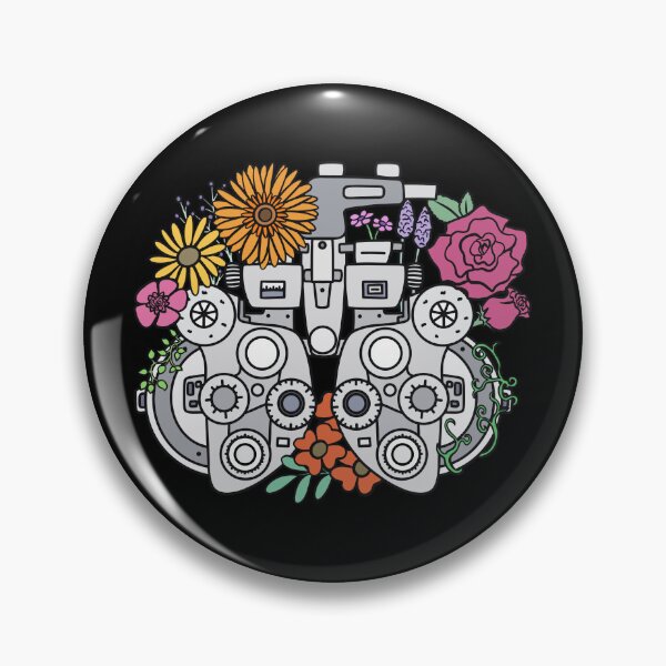 Item preview, Floral Phoropter - Optometry designed and sold by BundaBear.